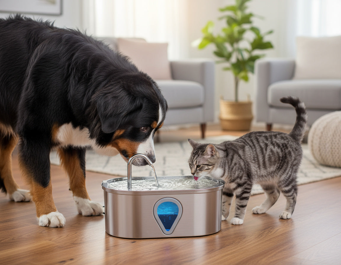 FreshFlow Stainless Steel Water Fountain™