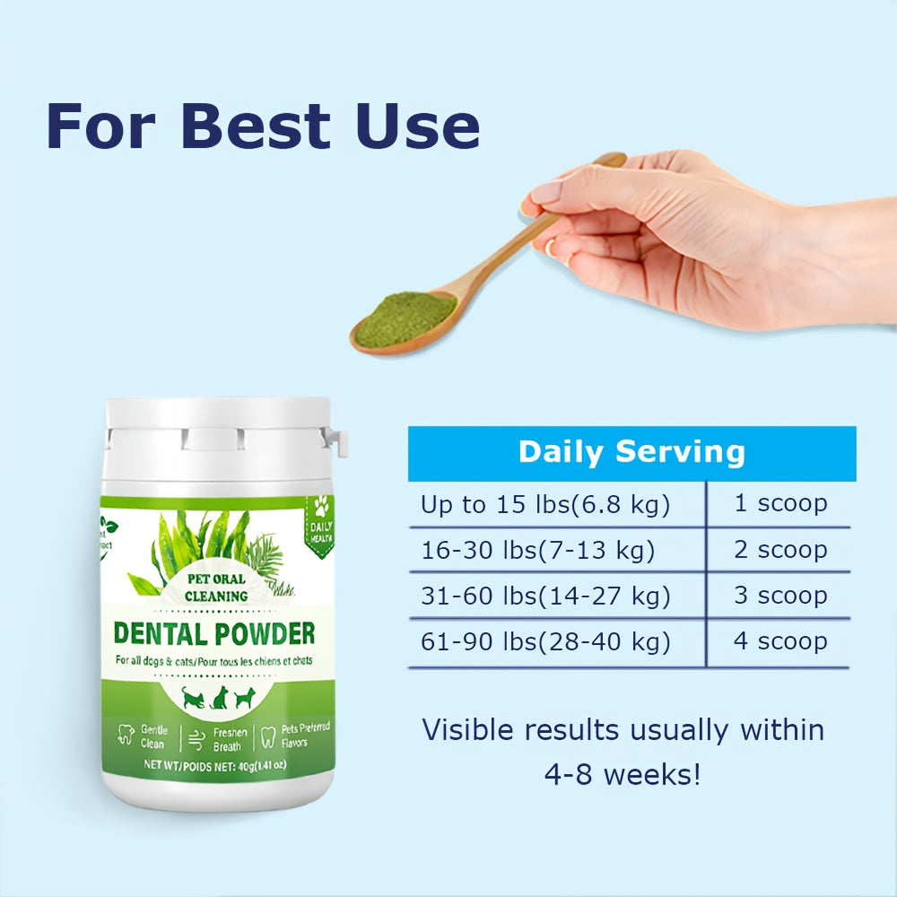 Pet Dental Powder for Dogs And Cats