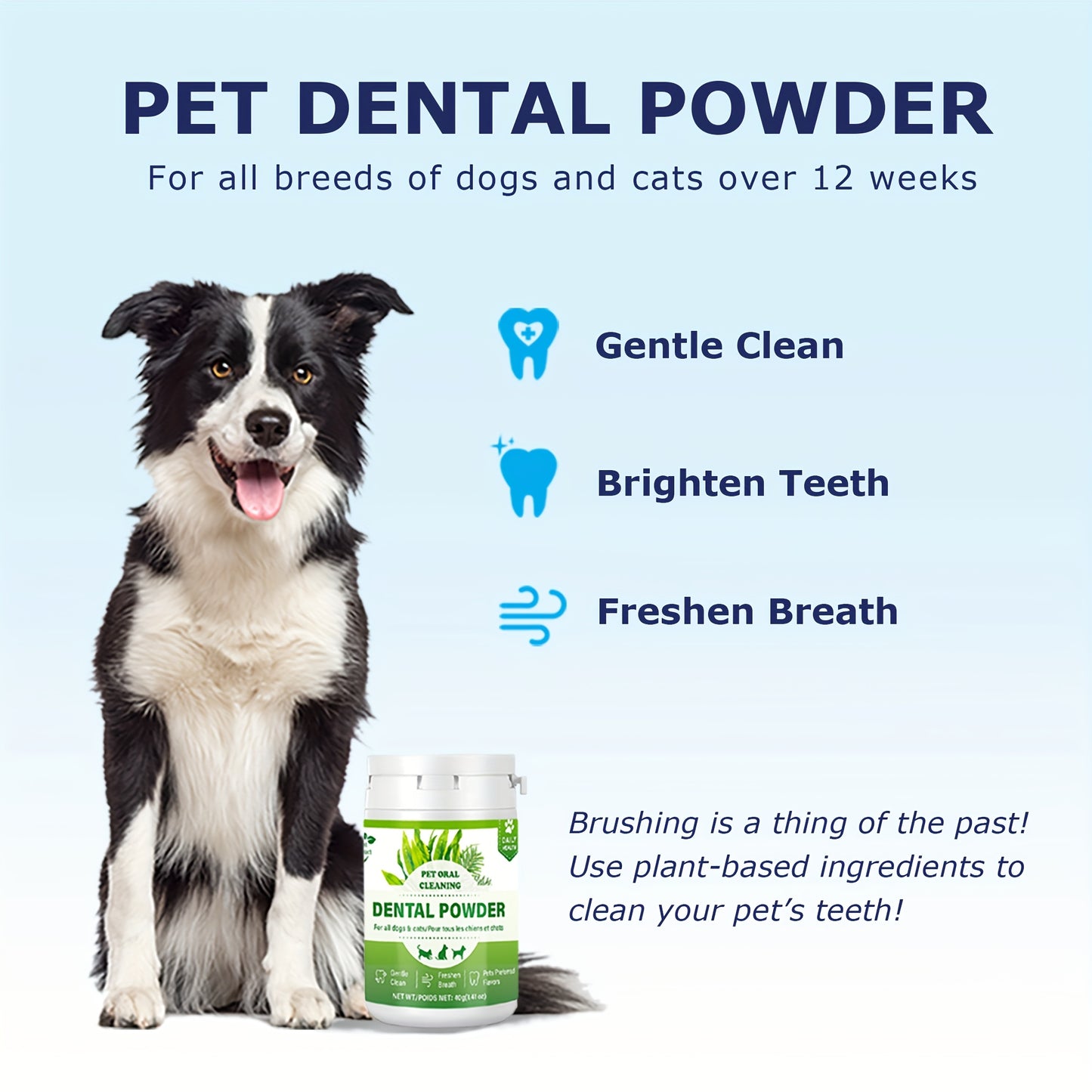 Pet Dental Powder for Dogs And Cats