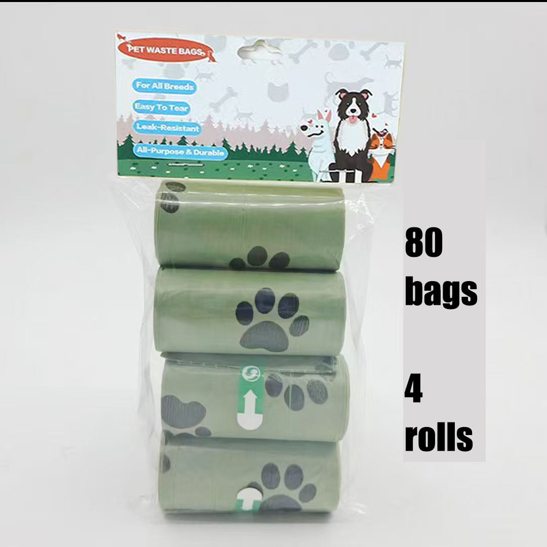 Thickened Leak-Proof Pet Waste Bags w/ Dispenser