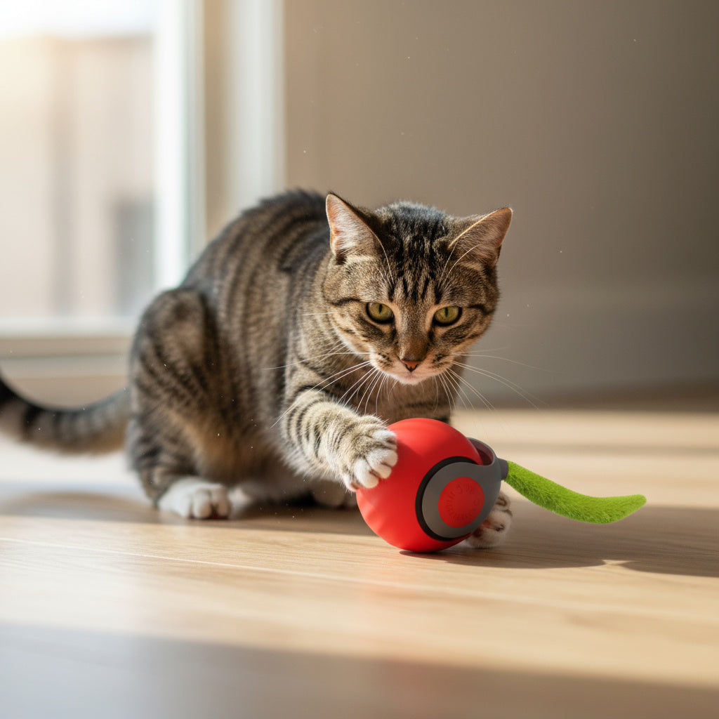 Smart Motion Cat Toy Ball – USB Rechargeable