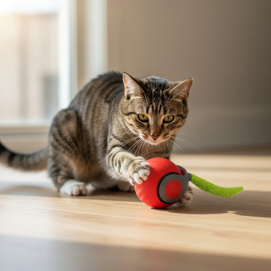 Smart Motion Cat Toy Ball – USB Rechargeable